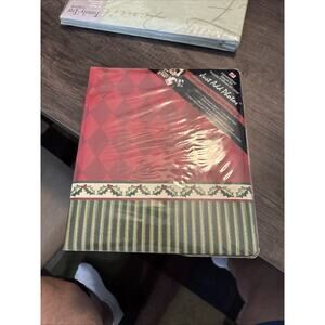 Dimensional Album Kit Harlequin holly 8.5” x 11” Scrapbooking